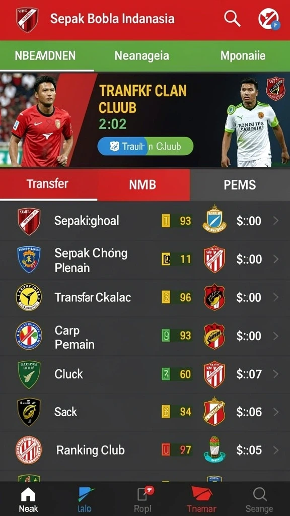 99sl - Screenshot menunjukkan tampilan antarmuka yang intuitif dan menarik.
