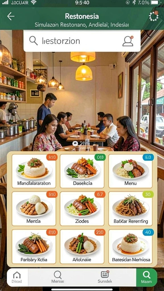 bulantogel - Tampilan antarmuka aplikasi yang menarik dan mudah dinavigasi.