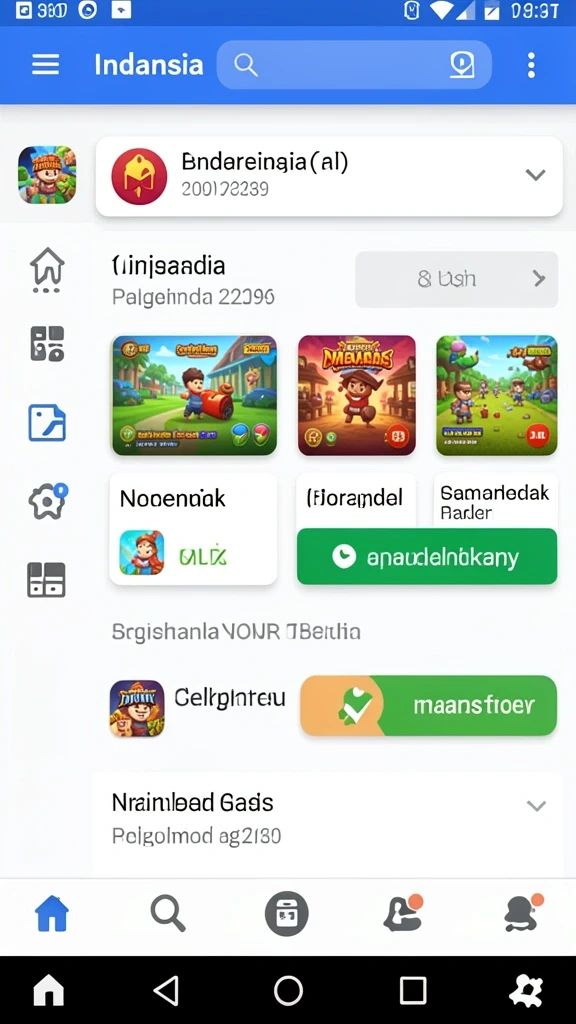 danatoto - Screenshot aplikasi DANATOTO dengan tampilan utama yang menarik.