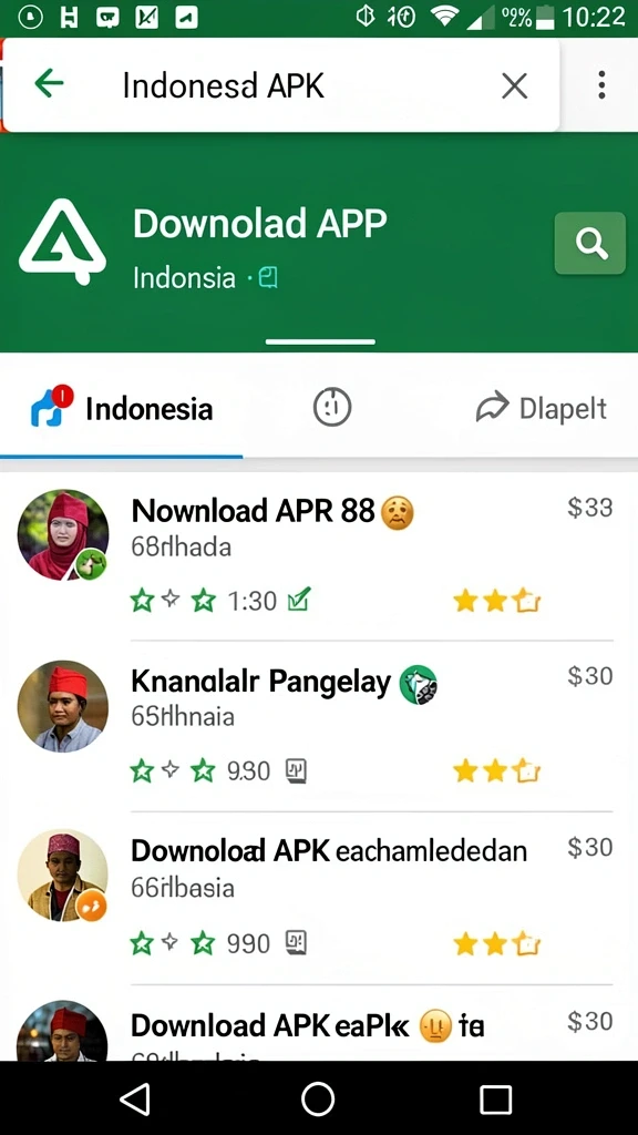 idn89 - Tampilan antarmuka yang user-friendly dan menarik.