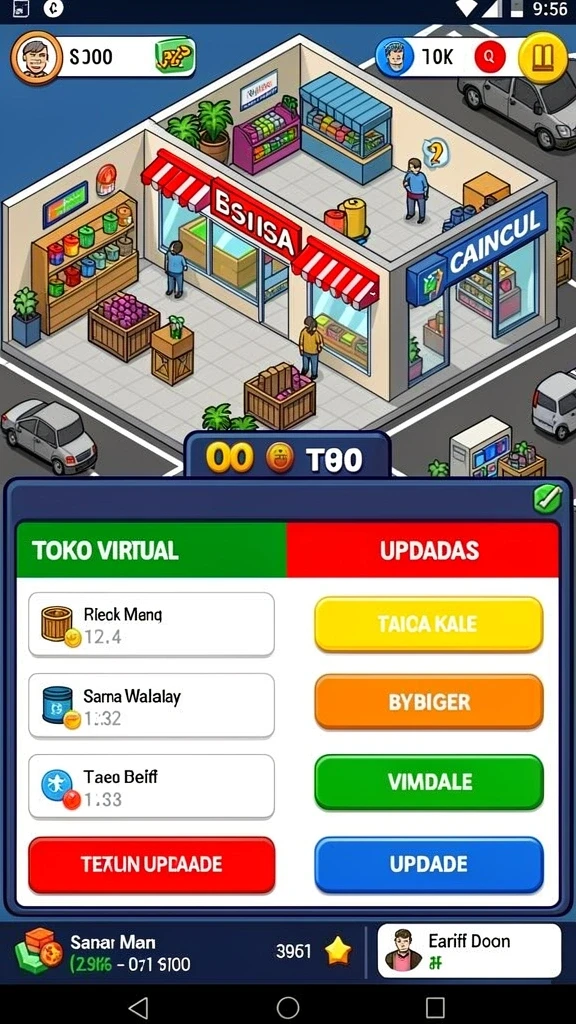 nagaempire - Tampilan antarmuka yang user-friendly dan intuitif.