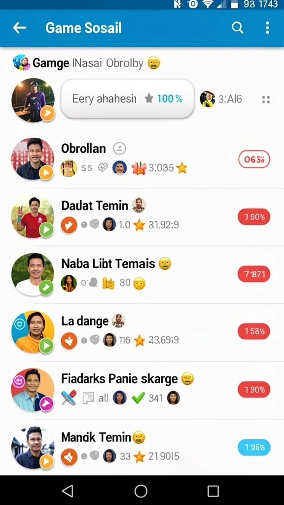 ompong188 - Tampilan antarmuka yang modern dan menarik.