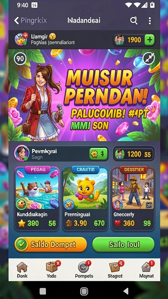 winplay303 - Tampilan antarmuka yang menarik dan ramah pengguna.