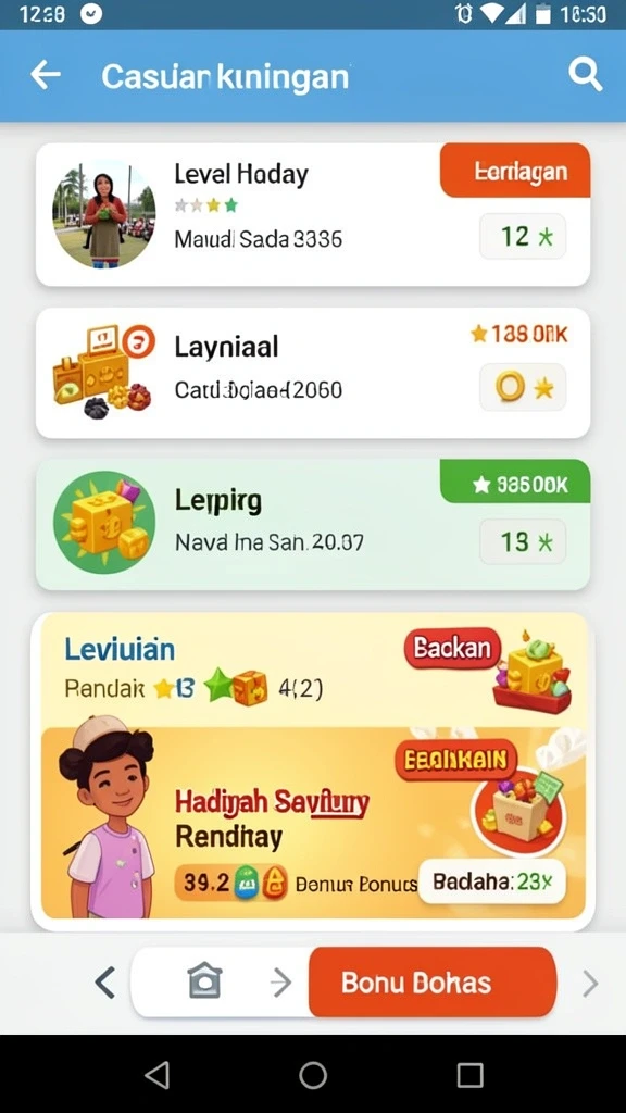 zofaza - Mode multiplayer untuk bersaing dengan pemain lain.